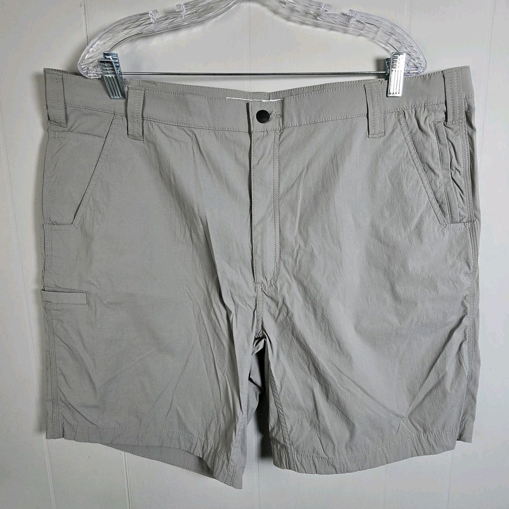Carhartt Forse Relaxed Fit Lightweight Ripstop Work Shorts sz 42 Gray Utility